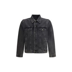 7FOR Gray Cotton Denim Men's Jacket